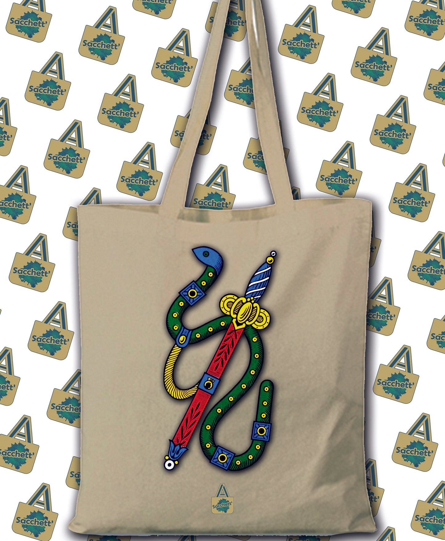 Shopper dell'asso di spade