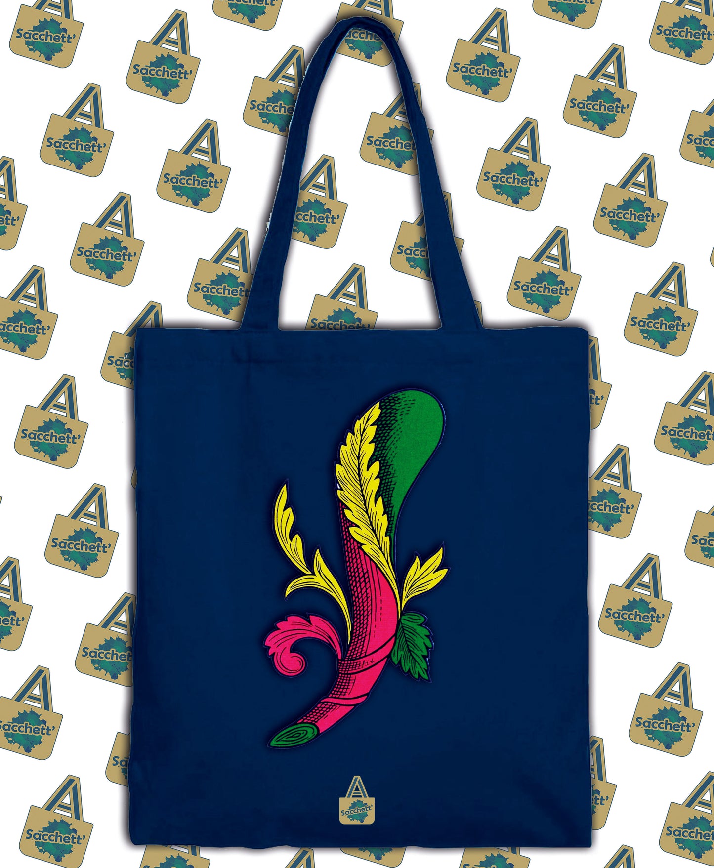 Shopper dell'Asso di Bastoni