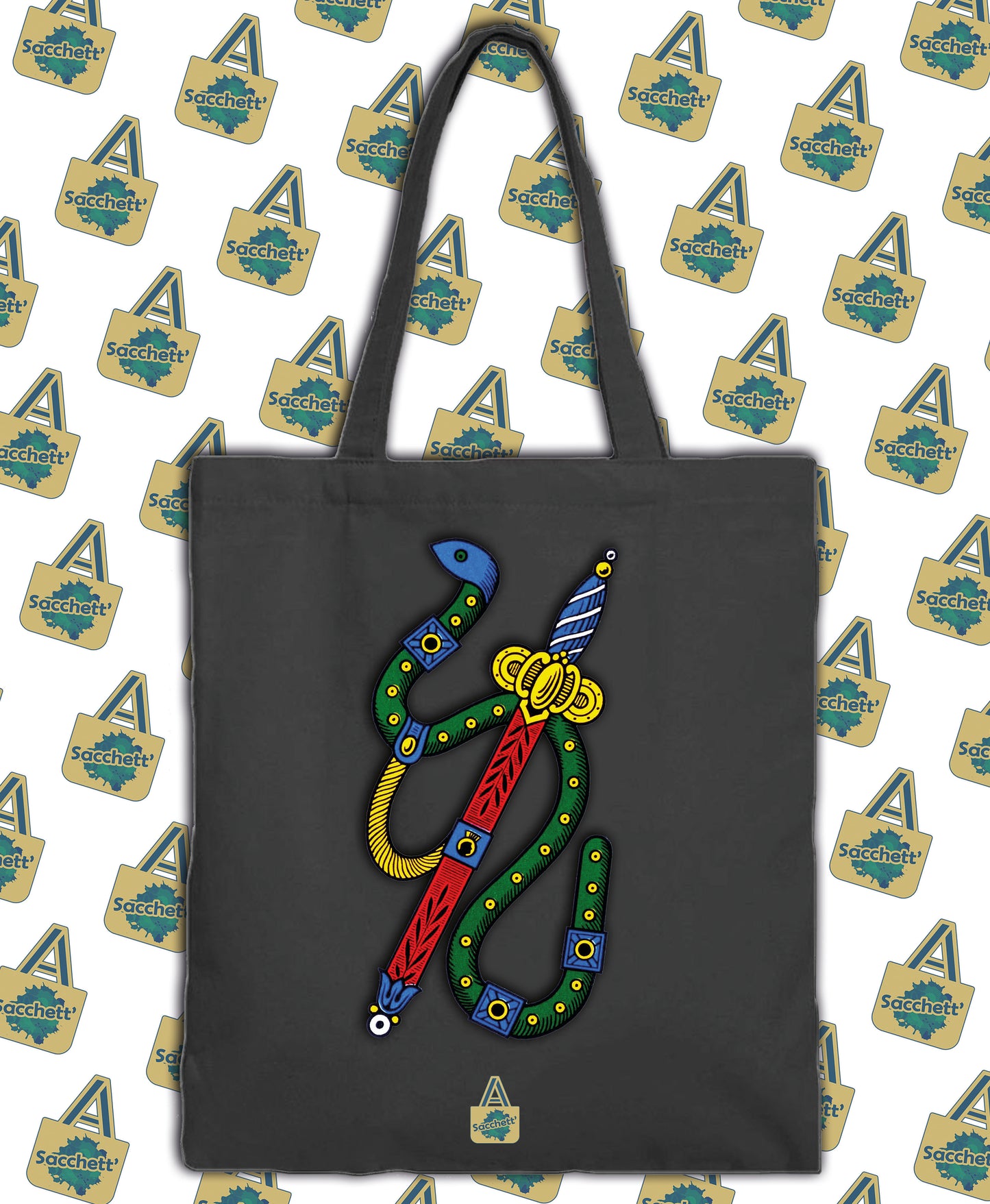 Shopper dell'asso di spade