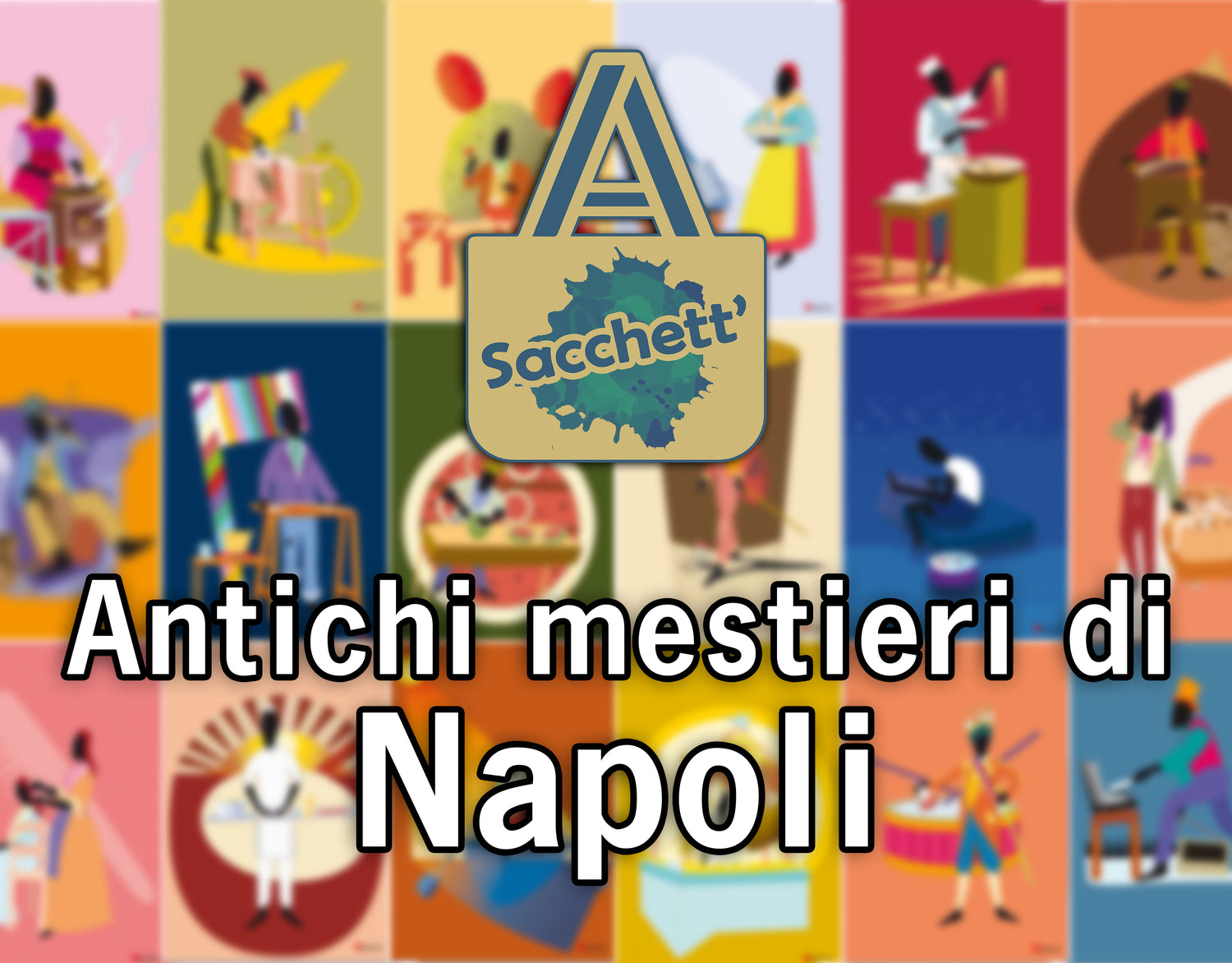 Shopper degli antichi mestieri di Napoli!