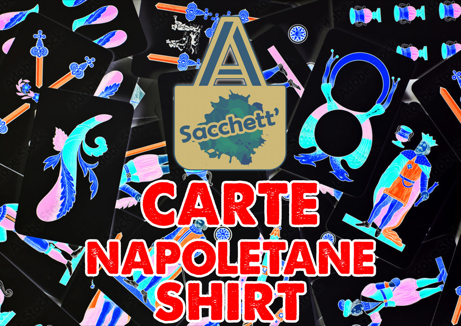 T-shirt delle Carte Napoletane