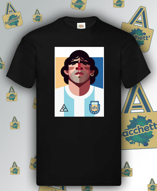 Shirt Caricatura Maradona