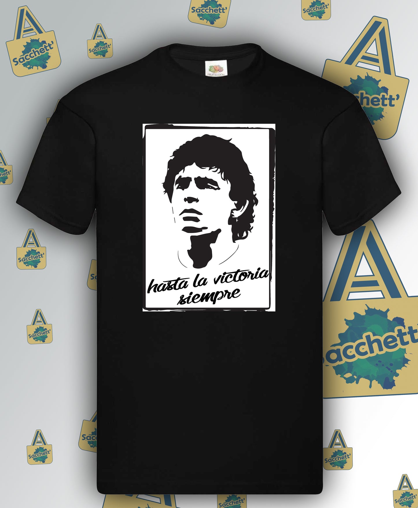 Shirt Maradona Silhouette