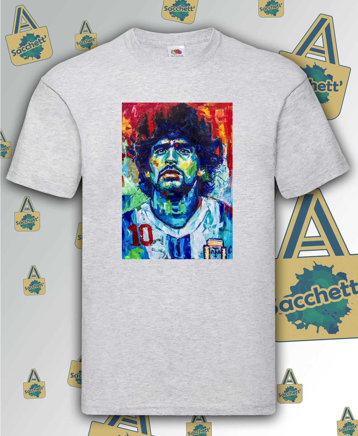 Shirt Maradona Dipinto