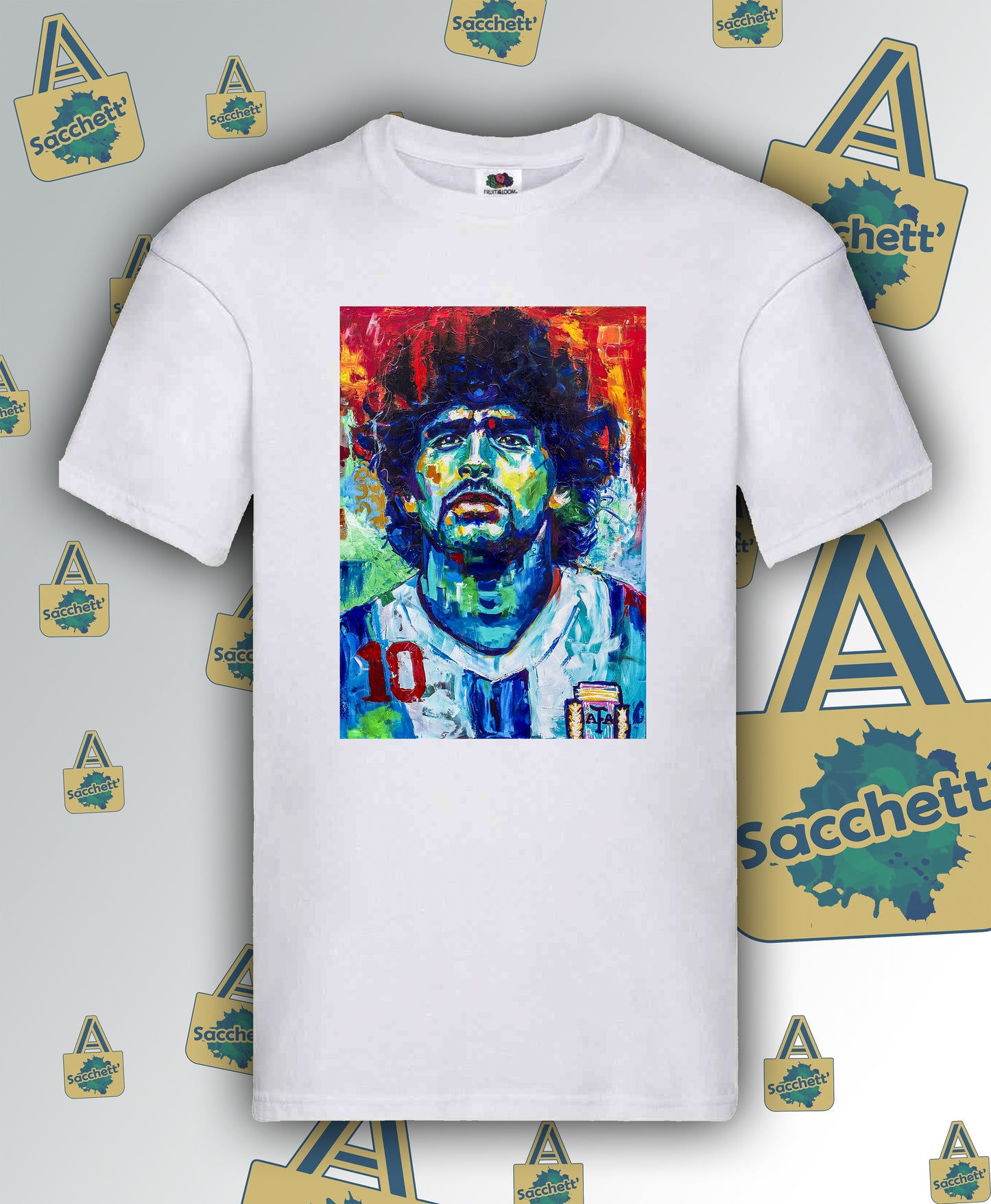 Shirt Maradona Dipinto